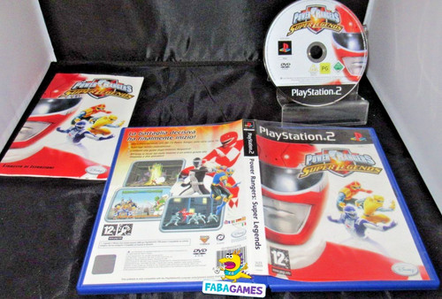 Ps2 power rangers super - power,